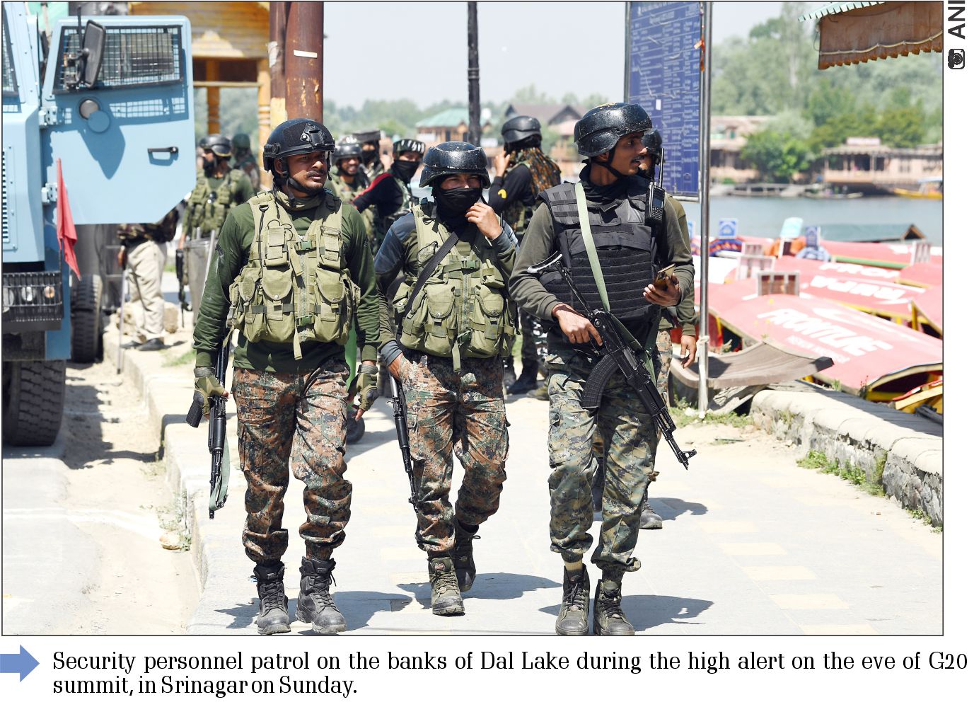 Premium Photo | Security guards keeping a watchful eye on the crowd